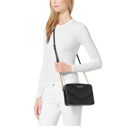 michael kors carine large crossbody|Michael Kors jet set crossbody.